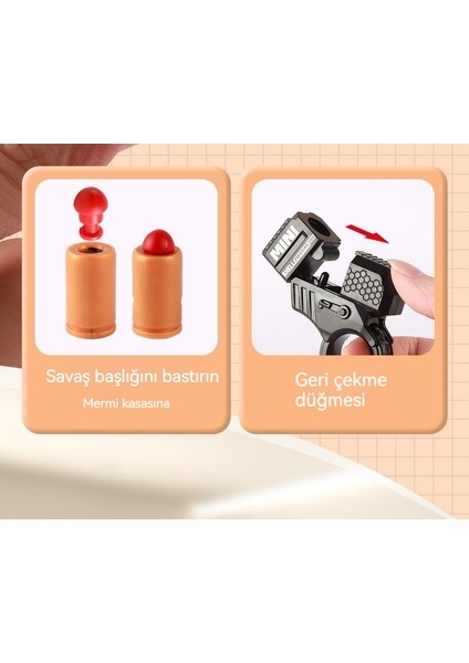 Mini Parmak Dekompresyon Yüzük Oyuncak Tabanca (Yurt Dışından) fırsatları