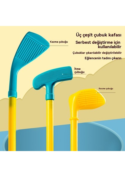 Çocuk Ebeveyn-Çocuk Spor Golf Takımı Interaktif Oyuncak (Yurt Dışından) fırsatları