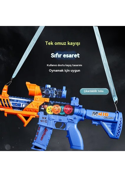 Çocuklar Parlayan Müzik Titreşim Dişli Eğitici Oyuncak (Yurt Dışından)