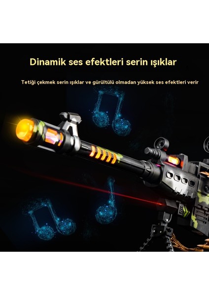 Çocuk Çok Fonksiyonlu Ses ve Işık Ses Efektleri Başlatıcı Oyuncak (Yurt Dışından)
