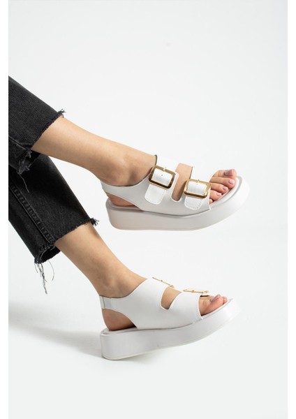 Adel Dolgu Taban Kadın Sandalet Hafif Yazlık Ayakkabı Rahat Taban fiyatları