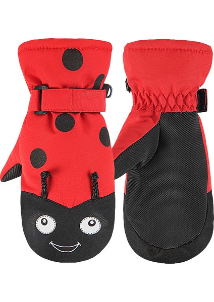 Çocuk Kayak Eldivenleri ve Eklemleri Haşlanmış Karikatür, Su Geçirmez ve Sıcak Tutan Küçük Çocuklar ve Bisiklete Binen Çocuklar Için 1 ~ 10 Yaş Arası Eldivenler Stokta (Yurt Dışından)