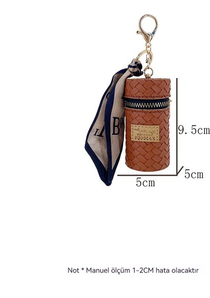 Vahşi Moda Kova Ruj Minimalist Kolye Küçük Cüzdan (Yurt Dışından)