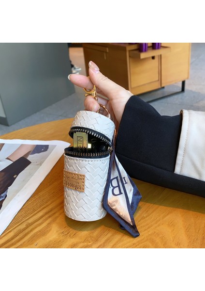 Vahşi Moda Kova Ruj Minimalist Kolye Küçük Cüzdan (Yurt Dışından)