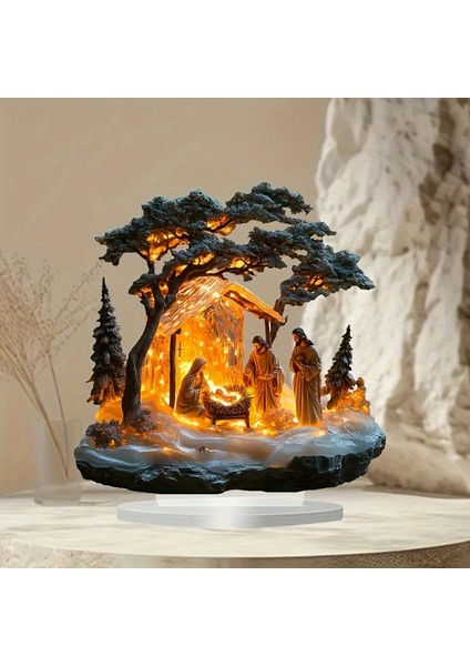 Akrilik Heykeli Tatil Partisi ve Masa Dekorasyon Montaj Süslemeleri (Yurt Dışından)