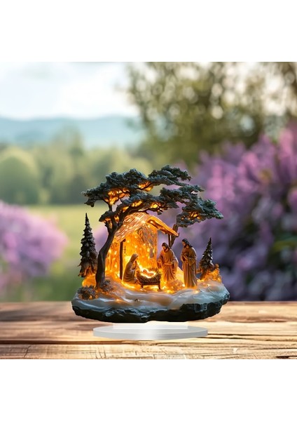 Akrilik Heykeli Tatil Partisi ve Masa Dekorasyon Montaj Süslemeleri (Yurt Dışından) fırsatları