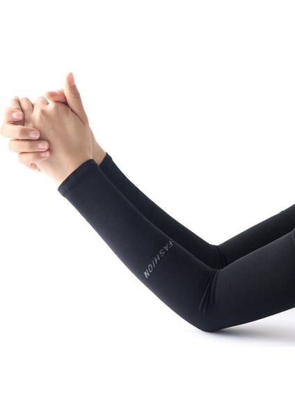 Yaz Güneş Koruyucu Kol Erkek ve Kadın Bisiklet Buz Ipek Kol (Yurt Dışından)