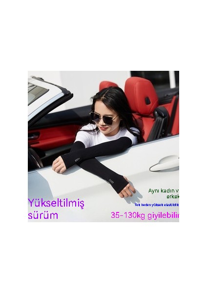 Yaz Güneş Koruyucu Kol Erkek ve Kadın Bisiklet Buz Ipek Kol (Yurt Dışından) fiyatları