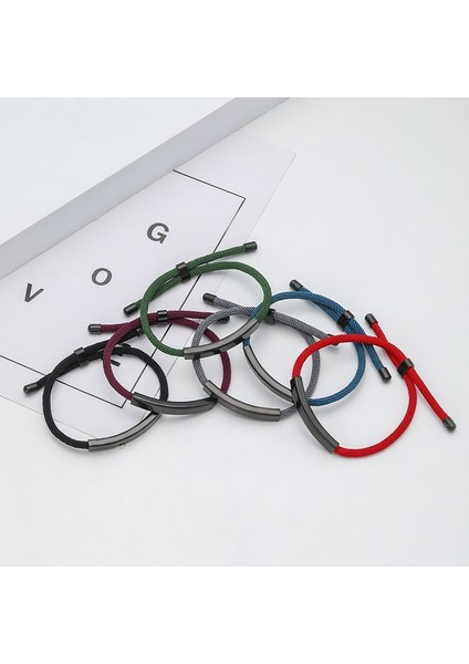 Bilezik Titanyum Çelik Örgülü Bilezik Takı (Yurt Dışından) fiyatları