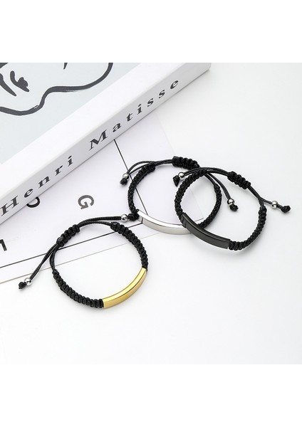 Bilezik Titanyum Çelik Örgülü Bilezik Takı (Yurt Dışından) modelleri