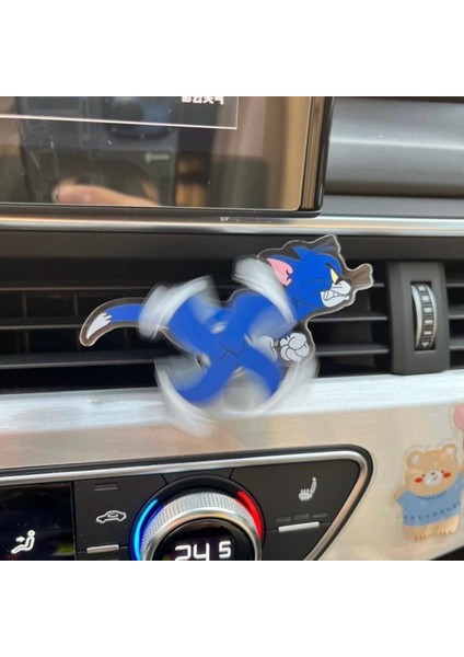 Hareket Halindeyken Araba Aksesuarları Için Araba Havalandırma Döndürücüleri, Tom ve Jerry Havalandırma Klipsleri (Yurt Dışından)