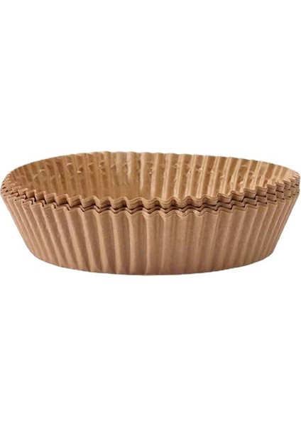 50 Ev Mutfak Hava Fritözleri Için Özel Kağıt Tepsisi Yağ Emici Pişirme Silikon Kağıt (Yurt Dışından)