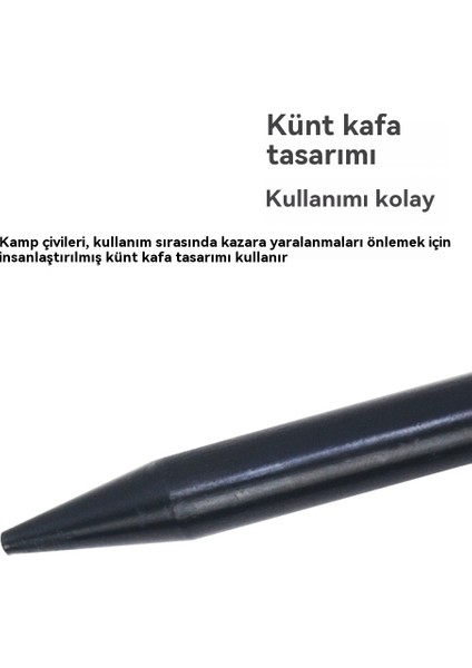 4 Uzun Açık Kamp Gökyüzü Çadır Çivileri (Yurt Dışından) modelleri