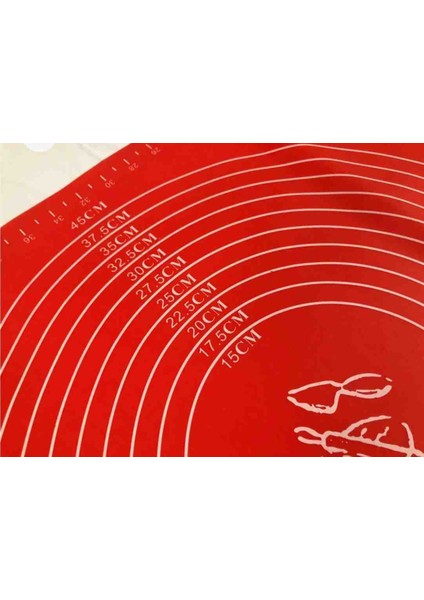 Hamur Matı Silikon Kırmızı fırsatları