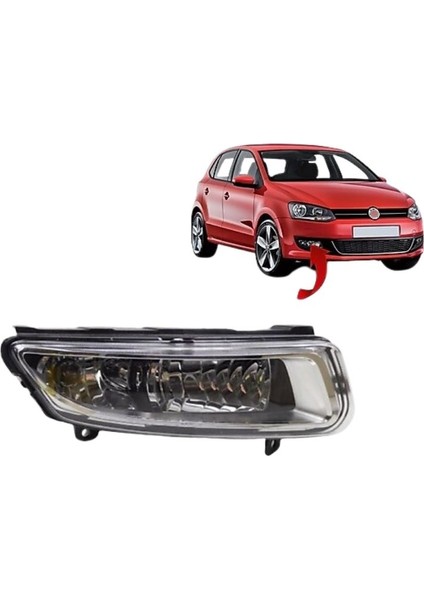 Volkswagen Polo 2009 Sonrası Sis Farı Sağ Çift Duylu 6R0941062E
