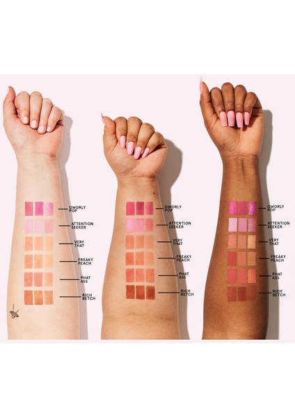 3 Renk Allık Paleti Freaky Peach