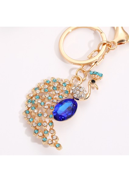 Tavuskuşu Alaşım Hafif Lüks Moda Kolye Çanta Anahtarlık (Yurt Dışından)