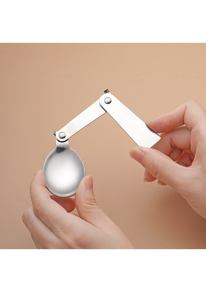 304 Paslanmaz Çelik Katlanabilir Seyahat Portatif Kaşık Sofra Takımı (Yurt Dışından) fiyatları