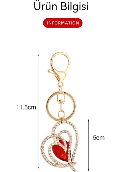 Aşk Anahtarlık Geometrik Çizgiler Hafif Lüks Anahtarlık (Yurt Dışından) fiyatları