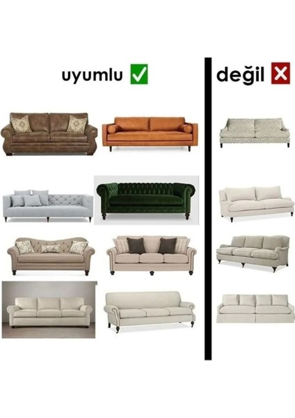 Kadife Lastikli 3 3 Kişilik Koltuk Örtüsü | Kanepe Kılıfı| Çekyat Örtüsü Kılıfı 2'li fırsatları