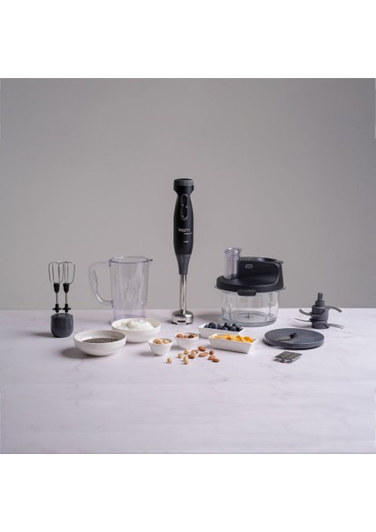 Gourmet Pro Cam Hazneli Blender Seti Siyah fiyatları