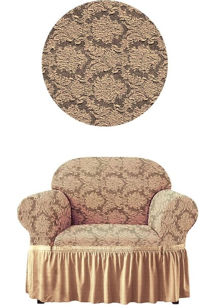 Jakarli Koltuk Örtüsü Tekli