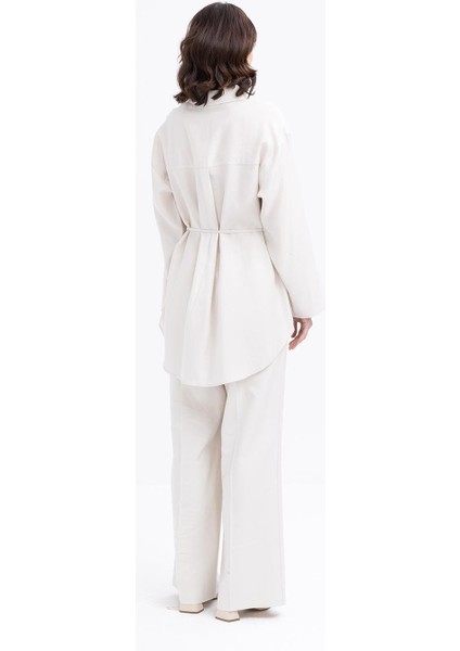Taş-Yarım Patlı Beli Bağcıklı Tunik modelleri