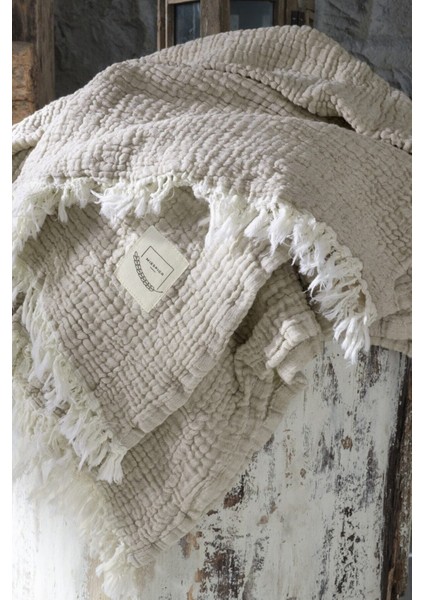 Gold 4 Kat Müslin Throw Koltuk Şalı modelleri