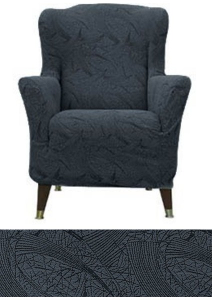 Sehra Desen 1*kişilik Jakarlı Koltuk Örtüsü Koltuk Kılıfı