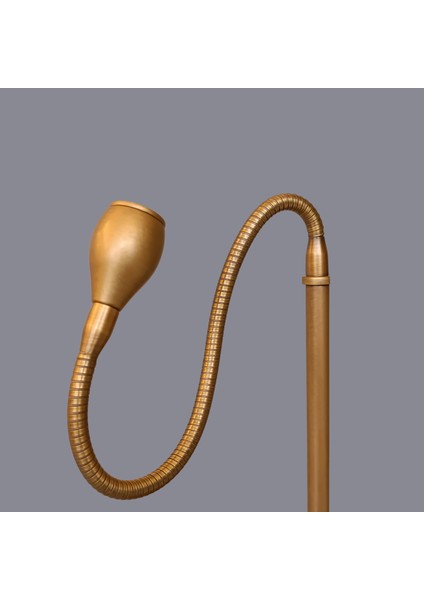 Duetto Eskitme Gold Okuma Lambalı Abajur