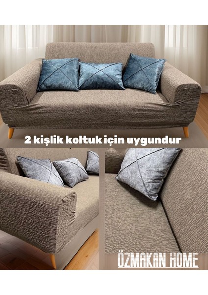 2 Kişlik Koltuk Örtüsü,koltuk Kılıfı 1 Adet ,lastikli,yıkanabilir