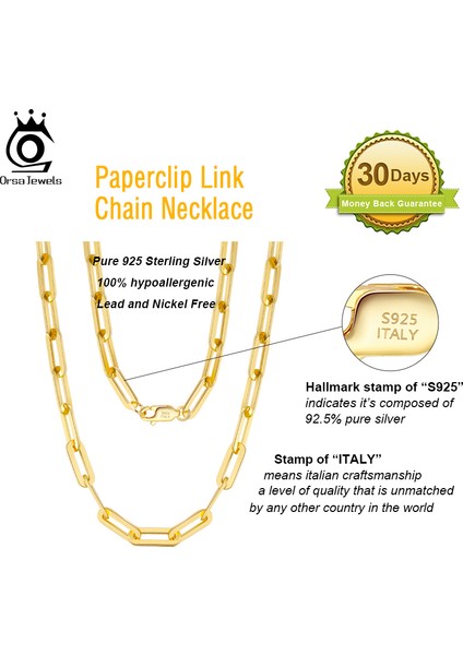 Orsa Jewels 925 Ayar Gümüş Ataç Boyun Çinko 6/9.3/12MM Temel Bağlantı Çinko Örgü Makinesi Kadınlar Için SC39 (Yurt Dışından) fırsatları