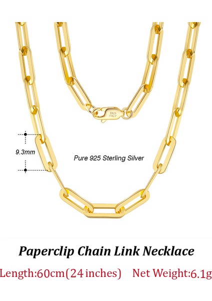 Orsa Jewels 925 Ayar Gümüş Ataç Boyun Çinko 6/9.3/12MM Temel Bağlantı Çinko Örgü Makinesi Kadınlar Için SC39 (Yurt Dışından)