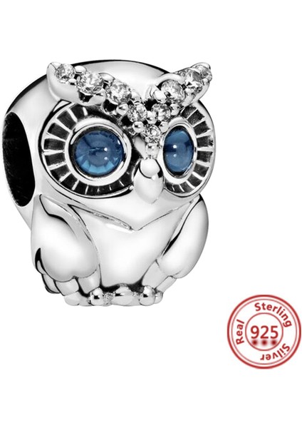 925 Gümüş Göz Boncuk Fit Orijinal Charms Gümüş Takı Yapımı Hediyelik Eşya (Yurt Dışından)