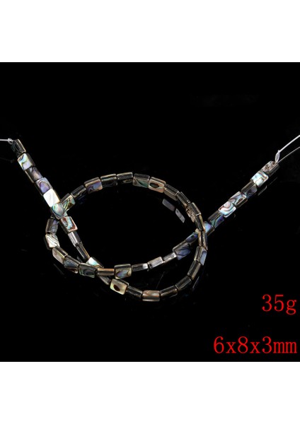 Doğal Gevşekler Türbin Şekiller Abalone Takı Yapımı Dıy Kolye 38 cm (Yurt Dışından)