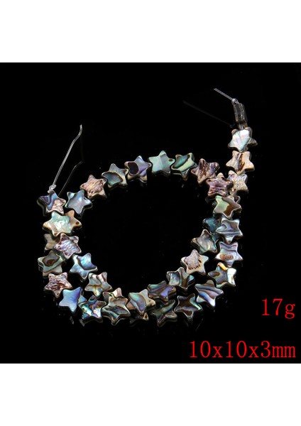 Doğal Gevşekler Türbin Şekiller Abalone Takı Yapımı Dıy Kolye 38 cm (Yurt Dışından)