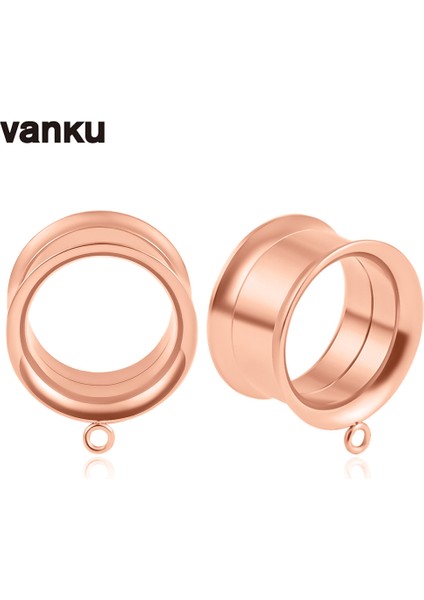 Vanku 10 Adet Paslanmaz Çelik Kendin Yap Sarkan Kulak Tıkacı Vücut Piercing Vida Tünelleri Gerdiriciler Vücut Takısı Küpe Genişletici (Yurt Dışından)