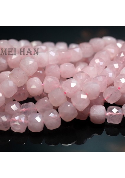 Meihan Doğal 8mm Parlak Pembe Kuvars Yönlü Küp Taş Bonuk Takı Yapımı Için Diy Tasarım (Yurt Dışından) fiyatları