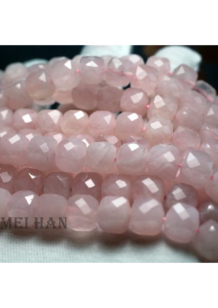 Meihan Doğal 8mm Parlak Pembe Kuvars Yönlü Küp Taş Bonuk Takı Yapımı Için Diy Tasarım (Yurt Dışından) modelleri