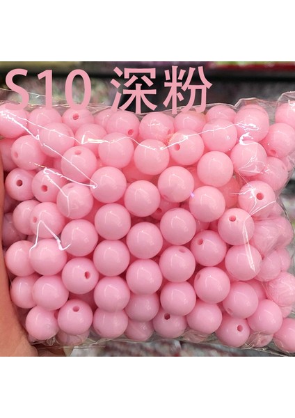 6-12 mm Ince Bıçak 40 Renk Yuvarlak Boncuk Düz Alçı Dağınağı Boncuklar Dıy El Boncuklu Takı Aksesuarları 500 Gr/torba (Yurt Dışından) fırsatları