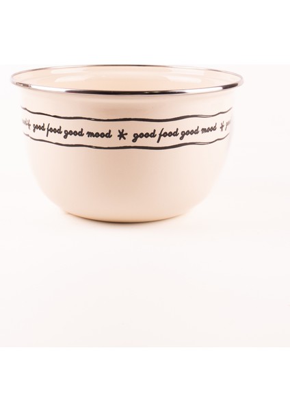 Mood Emaye Karıştırma Kabı-Kasesi 24CM 4litre