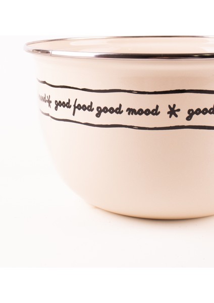 Mood Emaye Karıştırma Kabı-Kasesi 24CM 4litre
