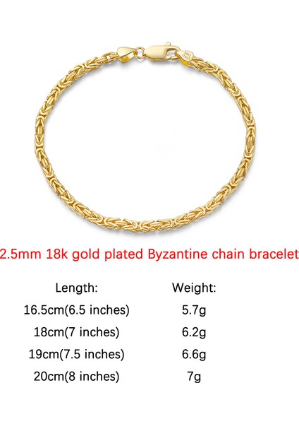 Orsa Jewels Altın Bilezikler 925 Gümüş Takı Ataç Herribone Bilezikler Istiflenmiş Bileklikler (Yurt Dışından)