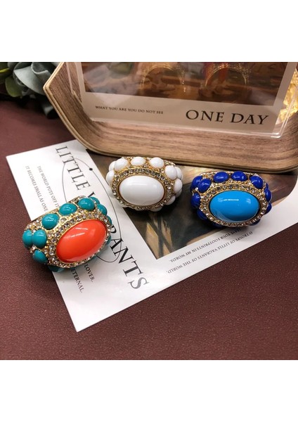 Draweye Ortaçağ Saray Tarzı Saplama Küpeler Kadınlar Için Vintage Geometrik Zarif Moda Takı Mix Renk Pendientes Mujer (Yurt Dışından)