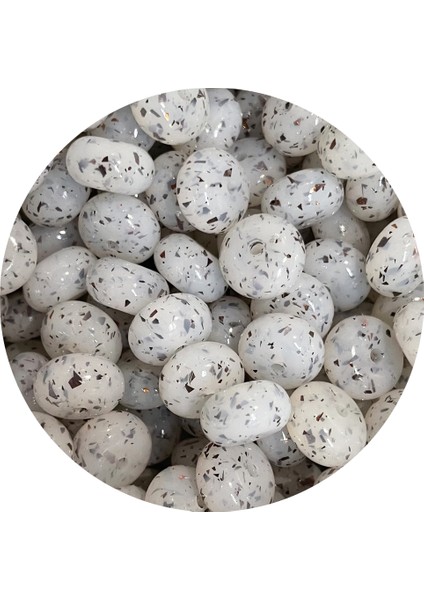 Yeni 100 Adet Gökkuşağı Kravat Boyası 14MM Parıltılı Silikon Boncuklar Abaküs 14MM Gevşek Toplar Kalemler Anahtarlık Dıy Takı Için Parlak Parlak Boncuk (Yurt Dışından)