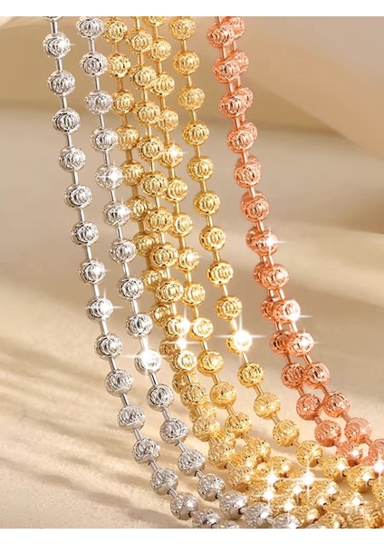 925 2mm Kalınlığında Çinko Astar ve 40CM - 60CM S925 Üst Kısım Dıy Takı ile (Yurt Dışından)