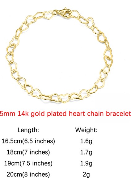 Orsa Jewels Altın Bilezikler 925 Gümüş Takı Ataç Herribone Bilezikler Istiflenmiş Bileklikler (Yurt Dışından)