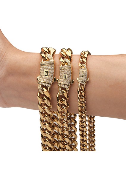 Miami Çinko Alaşımlı Astarlarda Hip Hop Stili Yaratmak Için 6-14 mm Çinko Alaşımı Kullanılmıştır (Yurt Dışından) fiyatları