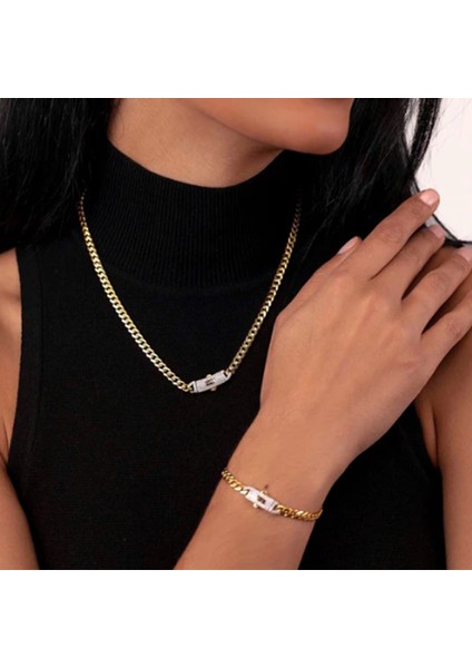 Vct Monaco Uzun Zirkonyum Seti Gümüş Zirkonyum Hip Hop Kaya Takı (Yurt Dışından) fiyatları