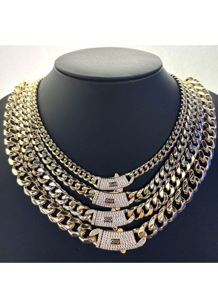 Vct Monaco Uzun Zirkonyum Seti Gümüş Zirkonyum Hip Hop Kaya Takı (Yurt Dışından) modelleri